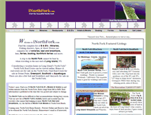 Tablet Screenshot of inorthfork.com